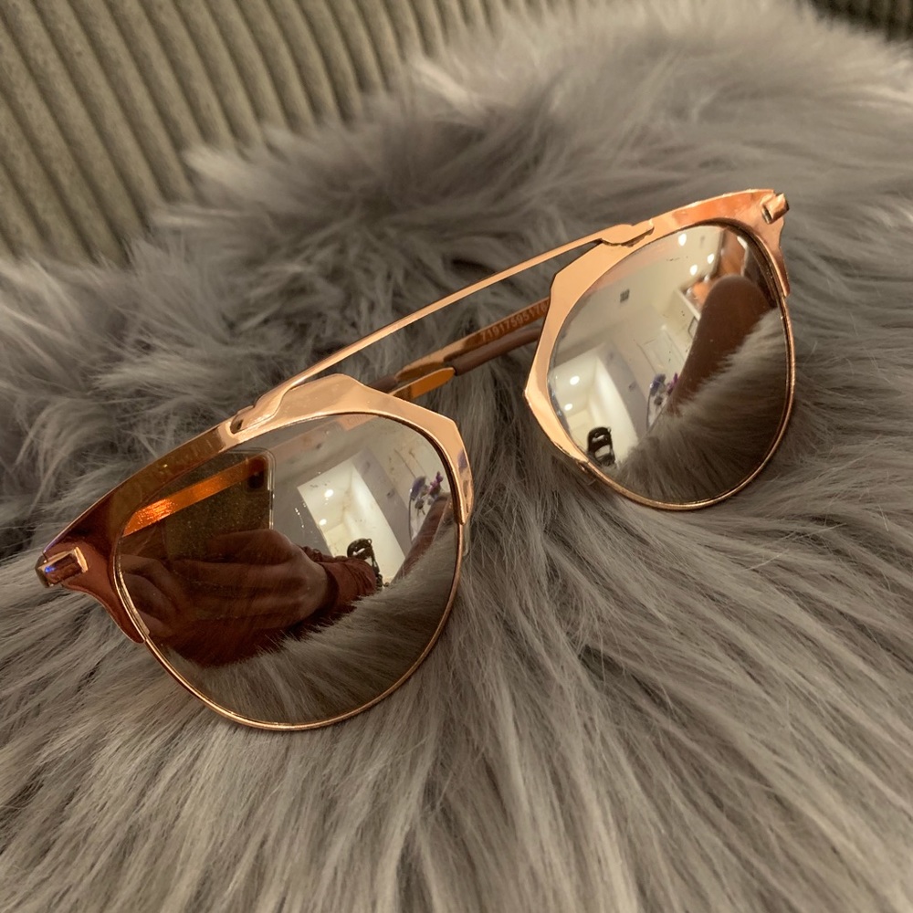 Rose Gold Sunglasses
